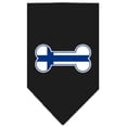 thumbnail image 5 of Pet and Dog Bandana Screen Printed, "Bone Flag Finland", 5 of 10