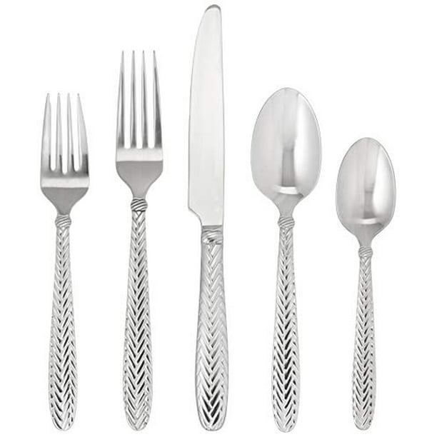 Wallace Reins 18 10 Stainless Steel Flatware Set 20 Piece Service For 4 Com - Discontinued Wallace Stainless Flatware Patterns