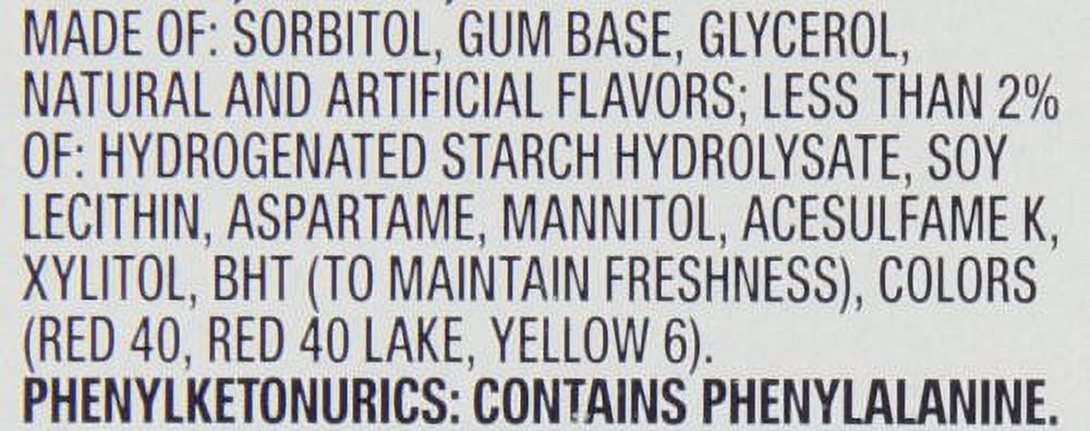 Orbit Bubblemint Sugarfree Gum, 14 Piece (24 Pack)
