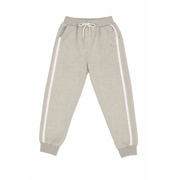 Toddler's Drawstring Sweatpants - Gray - Large