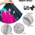 thumbnail image 6 of TSOVTHRID Black Cat Cyberpunk Print Gaming Chair Cover with Armrest Cover, Wear Resistant Washable Computer Chair Slipcover 4 PCS Breathable Reclining Chair Protectors for Home Gaming, 6 of 7