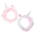 thumbnail image 2 of 2 uds diademas de maquillaje diadema de ducha unicornio diademas para lavar la cara mujeres diademas de Spa, 2 of 8