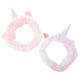 thumbnail image 2 of 2 uds diademas de maquillaje diadema de ducha unicornio diademas para lavar la cara mujeres diademas de Spa, 2 of 8