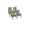 thumbnail image 1 of 4 Monterey Armless Dining Chairs in Cilantro, 1 of 2
