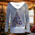 thumbnail image 3 of Winter Trending Talove Christmas Shirts for Women Long Sleeve Womens Tops Dressy T Shirts Cotton Graphic Western Outfit, 3 of 4