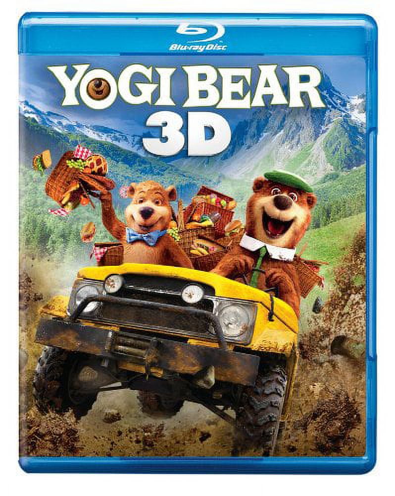 Yogi Bear 2011 3D Blu ray DVD Digital Copy Walmart