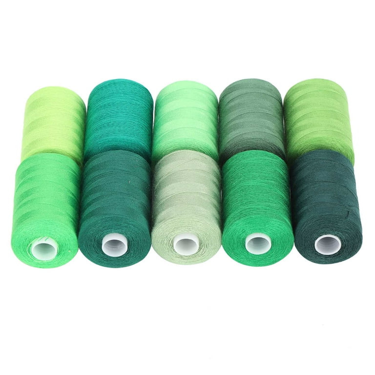 AK Trading 4-Pack Aquamarine All Purpose Sewing Thread Cones (6000 Yards  Each) of High Tensile Polyester Thread Spools for Sewing, Quilting, Serger  Machines, Overlock, Merrow & Hand Embroidery 