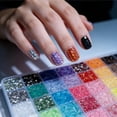 thumbnail image 4 of Resin Jelly Rhinestones for Bedazzling, Colorful DIY Resin Rhinestone Kit, Diamond Painting & Bedazzler Kit for Nails, Books, Crafts, Multicolor Rhinestones, Resin Gems (24COLORS-24000PCS), 4 of 8