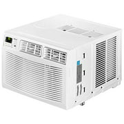 Della 8000 BTU Window Air Conditioner 820W, 115V/60Hz, 12.1 (EER) Energy Star Efficient Cooling Rooms up to 350 Sq. Ft. with 51 Pint/24hrs Dehumification, Digital Display with Remote