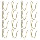 thumbnail image 1 of 100 ganchos de hierro en forma de S para colgar cortinas, accesorios auxiliares., 1 of 7