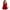 Red, variant on Plus Size Swimsuit for Women, Tummy Control Swimdress Two-Piece Swimwear with Flared Skirt Bikini Bathing Suits