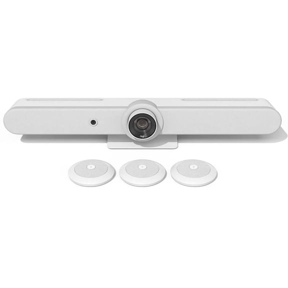 Logitech Rally Bar All-in-One Video Bar, White, White