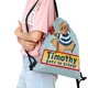 thumbnail image 2 of Timothy va a la Escuela Mochila de Cuerdas para Deportes y Gimnasio, Bolsa de Cuerdas Resistente al Agua, Bolsa Cinch, 30×40cm, 2 of 6