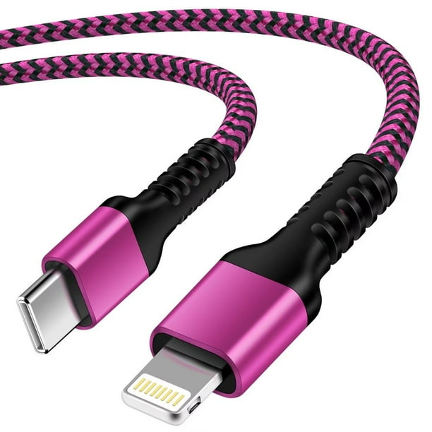 Lightning Cables,USB C to Lightning Cable 6ft 1Pack FiveBox Nylon