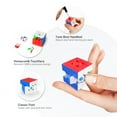 thumbnail image 4 of GAN 330 Keychain Cube 3x3 Mini Speed Cube Key Ring Puzzle Toy Gift, 4 of 6