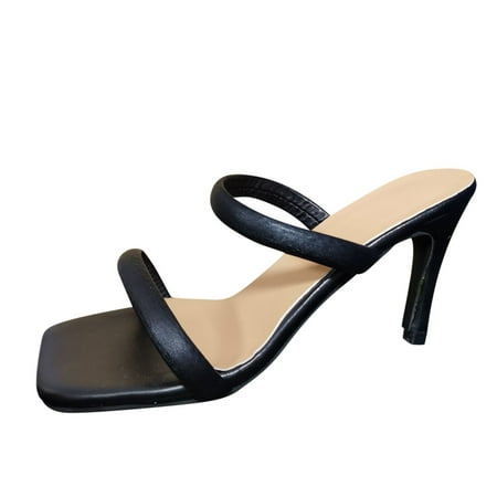 

TAIAOJING Women s High Heels High Heels Shoes Sandals Toeknob Lace Up Sandals Zapato