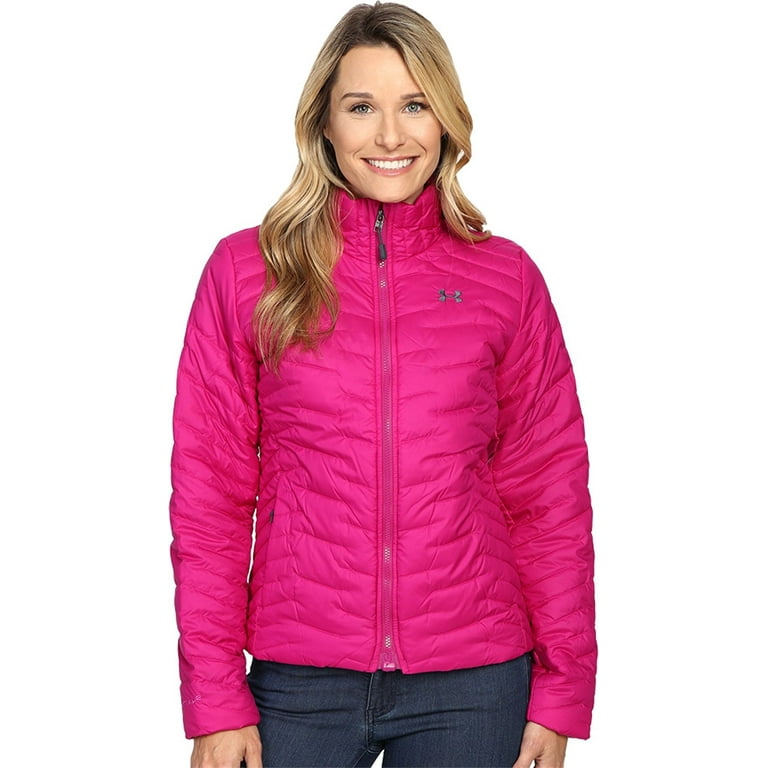 Under Armour Women's UA ColdGear Jacket Magenta Shock/Stealth Gray