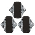 thumbnail image 1 of Compresas sanitarias para mujer, compresas menstruales lavables, de carbón de bambú, a prueba de fugas, compresas higiénicas AS03, 1 of 15