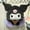 Kuromi, variant on Japanese Anime Kuromi My Melody Hooded U Pillow Soft Pom Pom Purin Pochacco Plush Pillow Animal Cushion Gifts For Girl