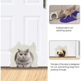 thumbnail image 1 of La puerta para gatos, la puerta para gatos, la puerta interior, el canal en forma de orificio de 2 vías es adecuada para puertas de vidrio huecas completas, adecuada para gatos de menos de 21 libras. El bote de basura oculto en el lavadero del sótano es fácil de instalar ACTIVE Biensenido a ACTIVE, 1 of 4