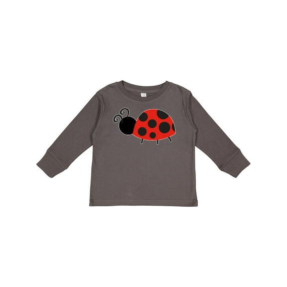 Inktastic Ladybug Girls Long Sleeve Toddler T-Shirt