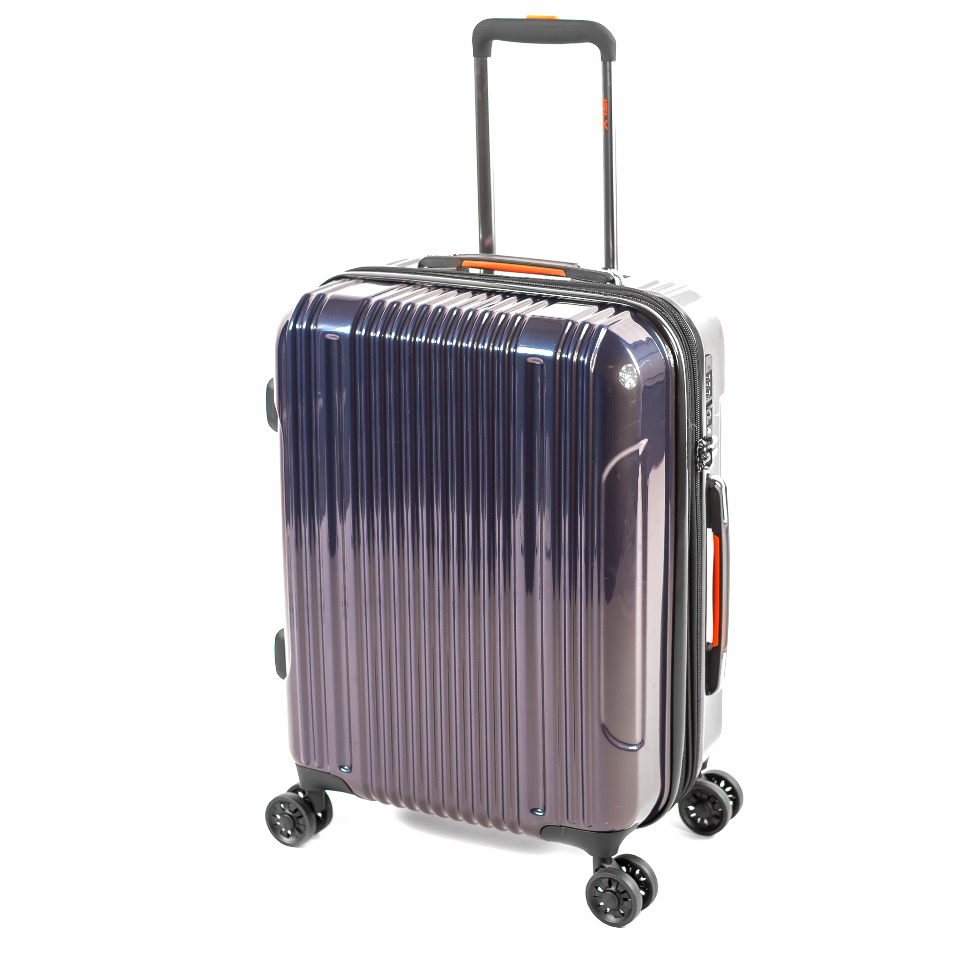 iFLY Hard Sided Carry-On Luggage Pinnacle 20″ Navy | Onsales11.com