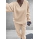 thumbnail image 4 of Conjunto de Dos Piezas PRETTYGARDEN Casual Invierno para Mujer 2025 Beige, 4 of 6