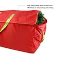 thumbnail image 7 of Christmas Tree Storage Bag for 9ft Artificial Trees with Double Zippers and Reinforced Handles - Extra Large Container ,Red, 7 of 7