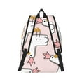 thumbnail image 2 of Yiaed Goose Queen Print Backpack, Premium Laptop Backpack, Travel Backpack for Women, Lightweight Backpacks, Comfortable Back Pack-Small, 2 of 7