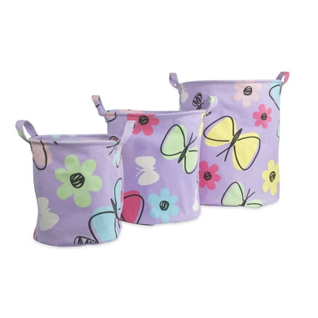 Dreams Box - Dream Factory Sweet Butterfly Setorage Bin Multi