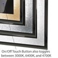 thumbnail image 2 of Dyconn Faucet Edison Crystal Horizontal/Vertical Wall Mounted Backlit LED Bathroom Vanity Mirror with Touch ON/OFF/Dimmer & Anti-Fog Function (88"W X 38"H), 2 of 6