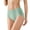 Green, variant on Women's Panties Women's No Pinching No Problems Dig-Free Comfort Waist Microfiber Brief (Khaki,L)