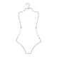 thumbnail image 1 of Percha para lencería Percha para trajes de baño Percha para trajes de baño Percha para trajes de baño Bikini pijama Plata, 1 of 9