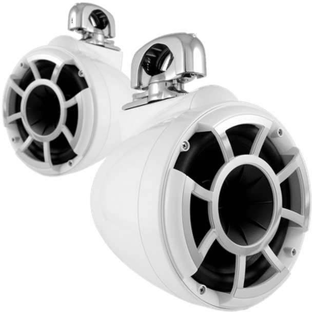 Bocinas de Torre Marinas Wet Sounds REV 8 W-SC 400 Watts 8 Pulgadas 4 Ohms Color Blanco Wet Sounds REV8WSC