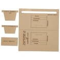 thumbnail image 1 of Acrylic Leather Pattern Shoulder Bag Acrylic Template Leather Craft Pattern Stencil Pattern Leather Pattern Acrylic For Bag, 1 of 8