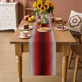 thumbnail image 2 of Dark Red Grey Black Ombre Table Runner 72 Inches, Farmhouse Gradient Minimalist Bed Runner Dresser Scarves Tabletop for Indoor Outdoor Parties/Ceremony/Banquet, 14" x 72", 2 of 8
