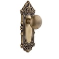 thumbnail image 6 of Grandeur Gvcfav_Psg_234 Grande Victorian Solid Brass Rose Passage Door Knob Set - Bronze, 6 of 7