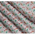 thumbnail image 3 of Soimoi Cotton Voile Fabric Mermaid & Starfish Ocean Print Sewing Fabric Yard 42 Inch Wide, 3 of 7