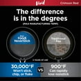 thumbnail image 2 of Ninja Foodi NeverStick Vivid Oven Safe 2.5 Quart Saucepan with Lid, Crimson, 2 of 9