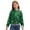Green, variant on Girls Full Sequin Jackets Long Sleeve Bomber Jacket Zip Up Coat Sparkle Outwear Size 6-16 Red 8