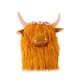 thumbnail image 5 of Vaca de las Tierras Altas de Peluche, Ganado de las Tierras Altas, Decoración de Peluche, Regalo de Cumpleaños, Hogar Creativo Amarillo, 5 of 9