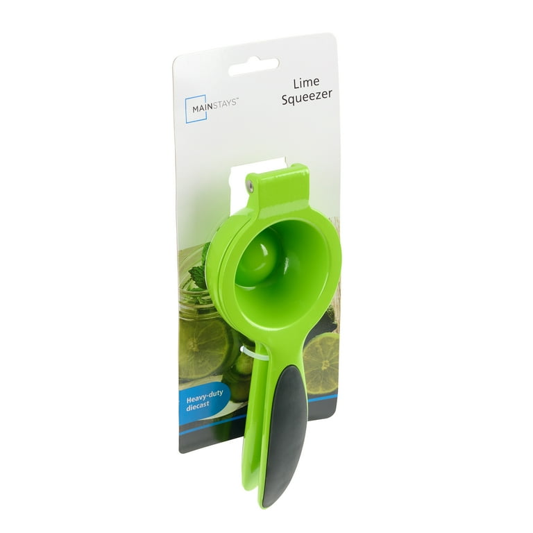 Mainstays Heavy Duty Lime Green Manual Juicer Squeezer with