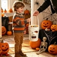 thumbnail image 6 of Sruoe Halloween Tote Bag Halloween Funny Mummy Bucket Decoration Handheld Candy Bag Halloween Candy Bag Storage Bag Creatives Props for Ghost Festival Parties, 6 of 6