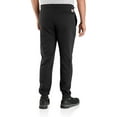 thumbnail image 2 of Carhartt Men's Relaxed Fit Midweight Tapered Sweatpants (Black, S), 2 of 3