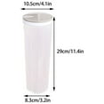 thumbnail image 2 of Jierger Round Storage Tank Cereal Pasta Noodles Snack Jars Spaghetti Keeper Flour Canister Kitchen Holder for Storage Sealing Jar Airtight Food Storage Containers, 2 of 4
