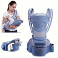 thumbnail image 3 of Ergonomic Carrier for Newborns & Infants: 0-36 Months, 3-in-1 Front Facing Kangaroo Baby Wrap Sling, Halloween, Thanksgiving And Christmas Gift, 3 of 5