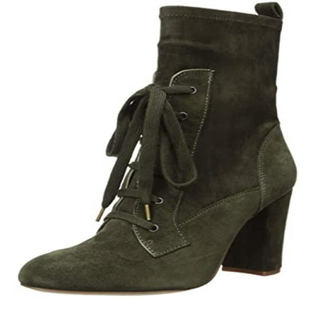 

Splendid Women s Hacken Leather Cushioned Insole Ankle-High Lace-Up Boot