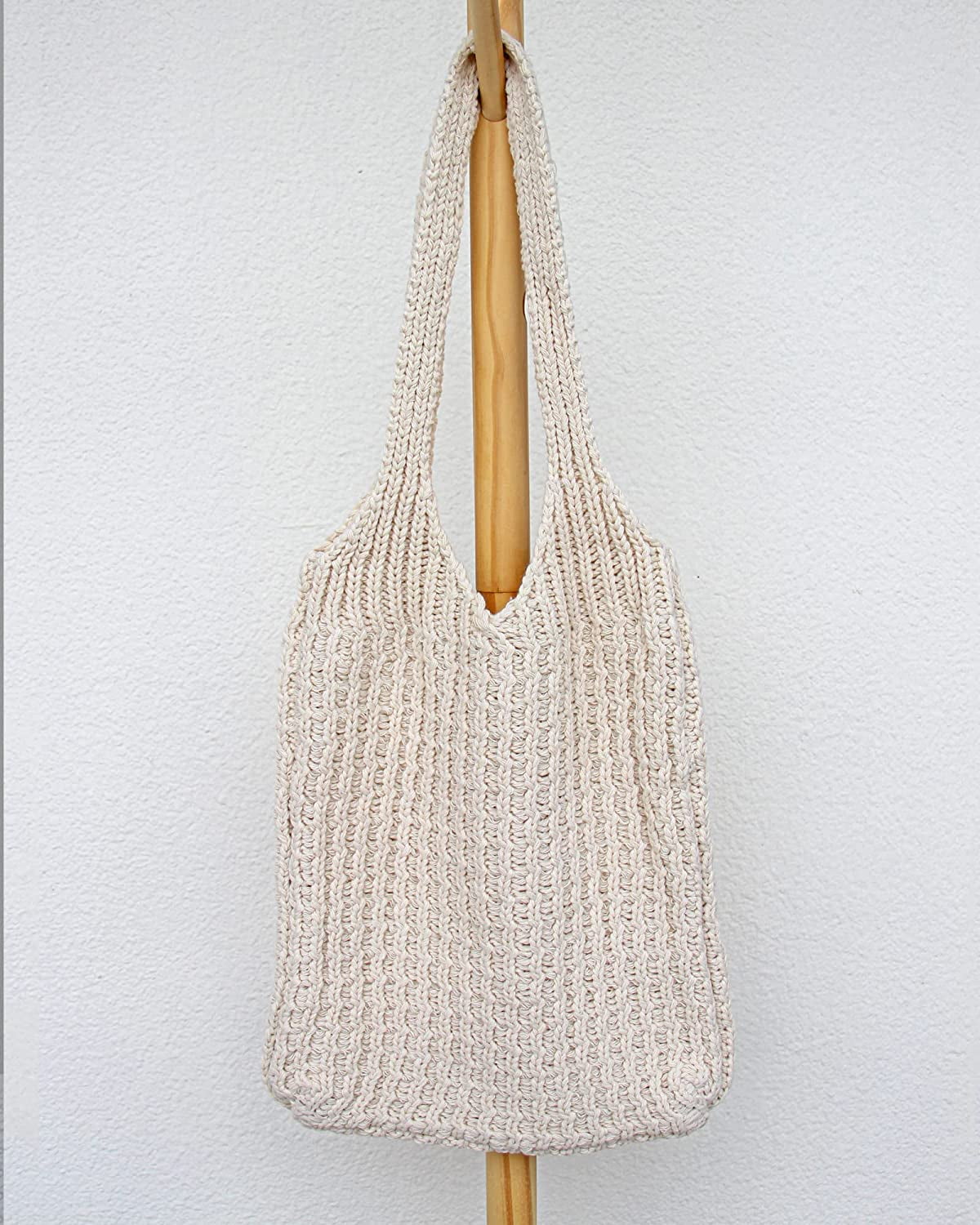 CoCopeaunts Women's Shoulder Handbags Hand crocheted Bags large Shoulder Shopping Bag tote bag aesthetic cute tote bags