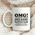 thumbnail image 6 of 11oz Coffee Mug, Funny Mugs, Ceramic Coffee Mug with Handle for Hot or Cold Drinks, Gift Ideas for Friend, Coworkers, Cute Birthday Gift, Home Decor, Party Gift, 6 of 6