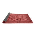 thumbnail image 2 of Ahgly Company Indoor Square Oriental Red Industrial Area Rugs, 6' Square, 2 of 4